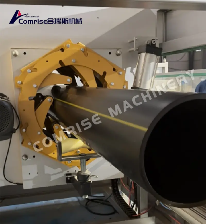 200-500mm HDPE パイプマシンの試験が顧客満足度に完了
